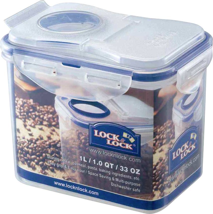 LocknLock PP Classic Aufbewahrungsbox, 151 x 108 x 124 mm, 1 L, 100 % Luftdicht, Cleveres-0