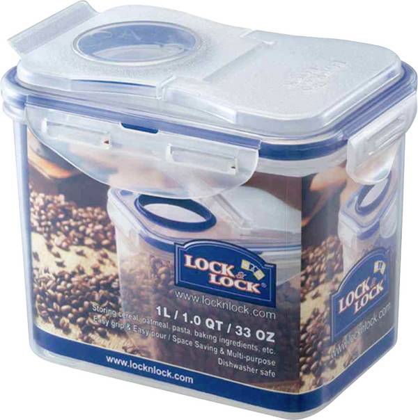 LocknLock PP Classic Aufbewahrungsbox, 151 x 108 x 124 mm, 1 L, 100 % Luftdicht, Cleveres