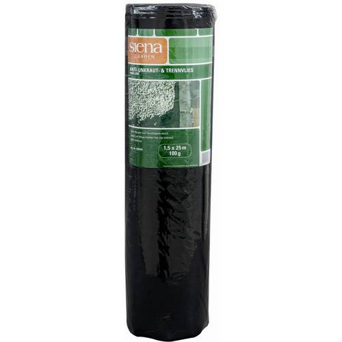 Siena Garden 409494 Anti Unkrautvlies 100g auf Rolle, Maße: 1,5x25m 37.5 m²