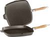 Eisenguss-Steakpfanne Rustica mit Rillenboden, 28 x 28