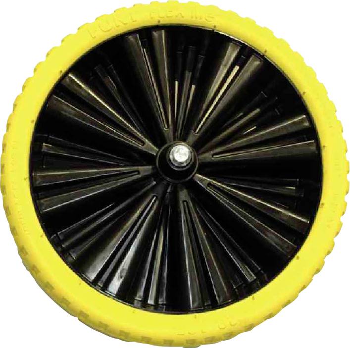 FORT FO80091 Ersatzrad Schwarz, Gelb