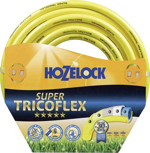 Tricoflex 139155 Gartenschlauch Schlauch-Innen-Ø=19 mm 50 m 50 m Gelb