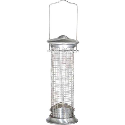 Siena Garden 283779 Vogelfuttersäule Aluminium Line für Nüsse 24cm 1 St.