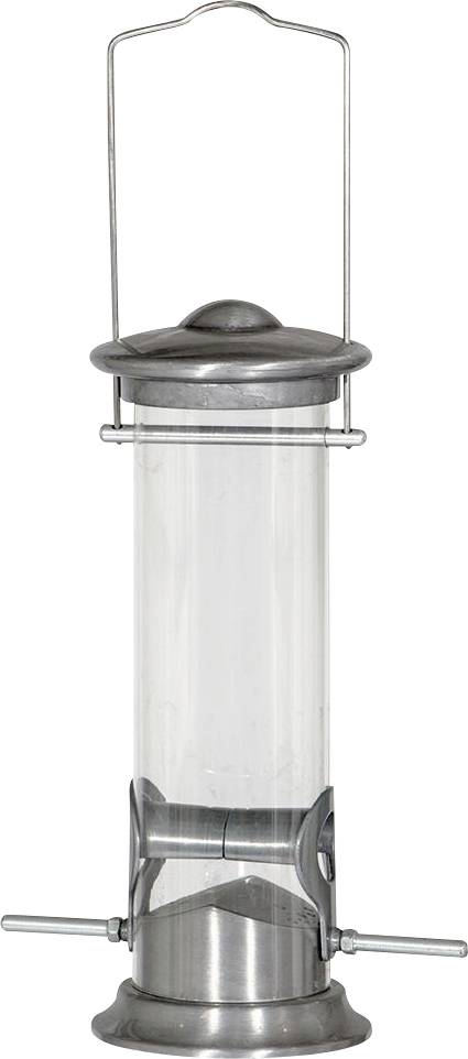 Thumbnail - Siena Garden 283773 Vogelfuttersäule Aluminium Line für Mischfutter, 24cm 1 St.