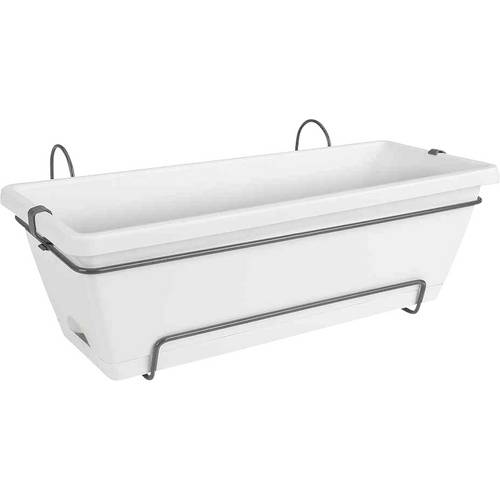 Elho 5011805015000 Pflanzgefäß Kunststoff Weiß