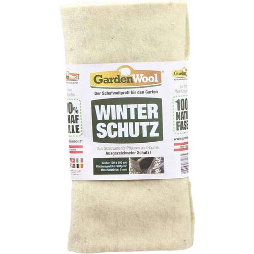 Daemwool SWFW51020 Winterschutzmatte, weiß, 200x100x0,5cm 2 m²
