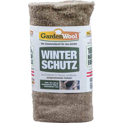 Daemwool SWFG51020 Winterschutzmatte, grau, 200x100x0,5cm 2 m²