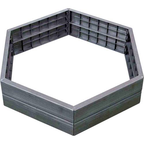 Thumbnail - GRAF 645100 ERGO-Hochbeet-System, inkl. Steckverbinder, Kunststoff, H 25 cm, 6er Set 1 St.