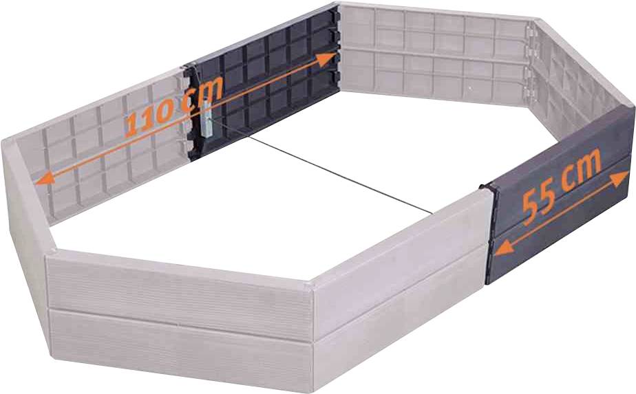 GRAF 645101 GRAF 645101 GRAF 645101 ERGO-Hochbeet Verlängerungsset Set: 2 Stück, inklusive Steckverbinder 1 St. 1 St. 1 ...