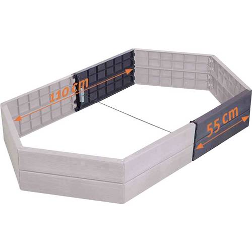 GRAF 645101 GRAF 645101 GRAF 645101 ERGO-Hochbeet Verlängerungsset Set: 2 Stück, inklusive Steckverbinder 1 St. 1 St. 1 ...