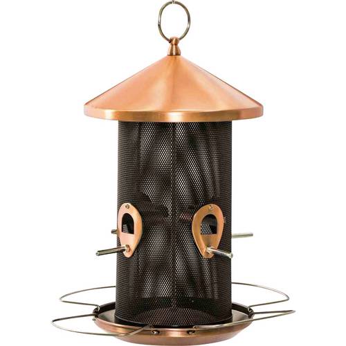 Siena Garden D37192 Vogelfuttersäule Copper Line für Mischfutter, 31cm 1 St.