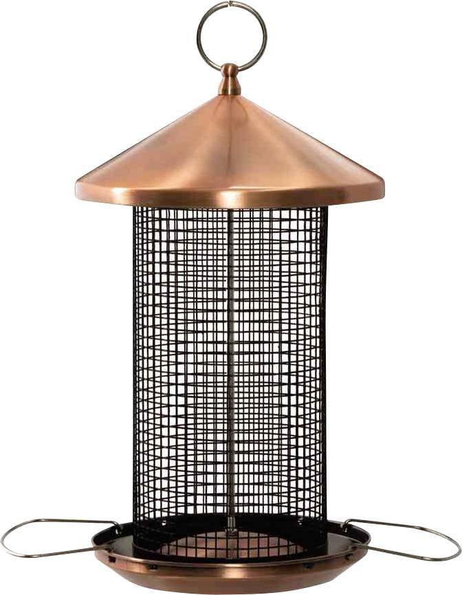Siena Garden D37194 Vogelfuttersäule Copper Line für Nüsse, 31cm 1 St.
