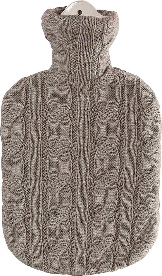 Sänger Wärmflasche Grau