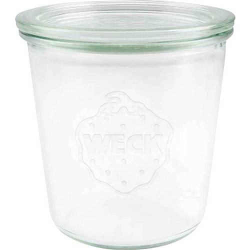 WECK 742 Sturzform-Glas 6er-Karton 1/2 l ohne Ringe und Klammern