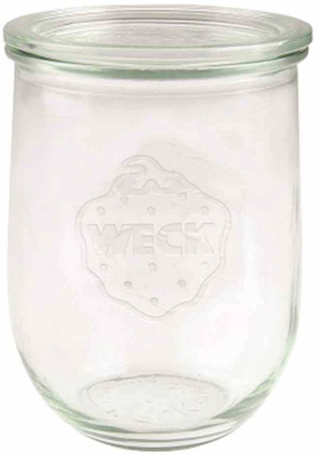 WECK 738 Tulpenform-Glas 4er-Karton 1,5 l ohne Ringe und Klammern