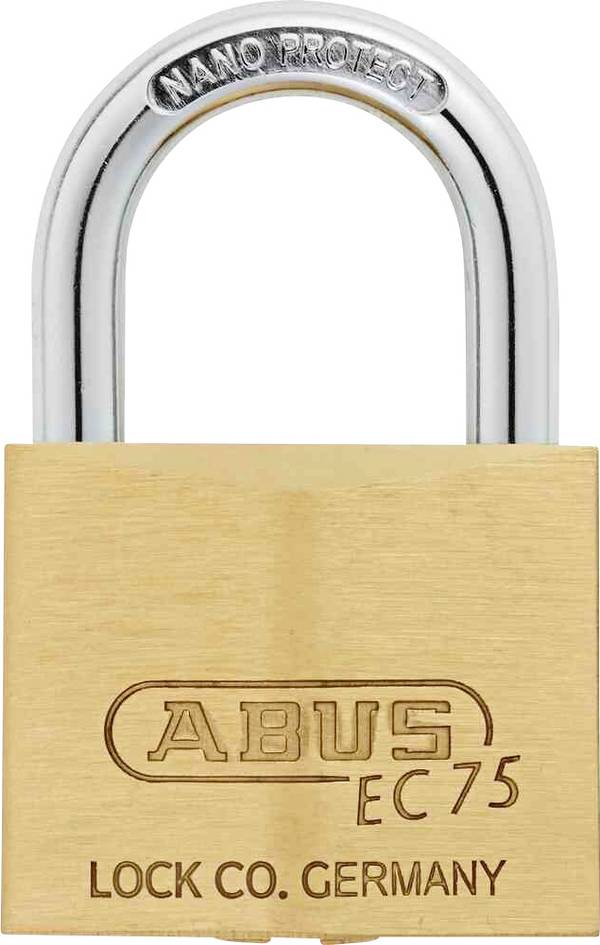 Zylindervorhangschloss 75/40 vs Schlosskörper-B.36mm MS versch.-schl.ABUS