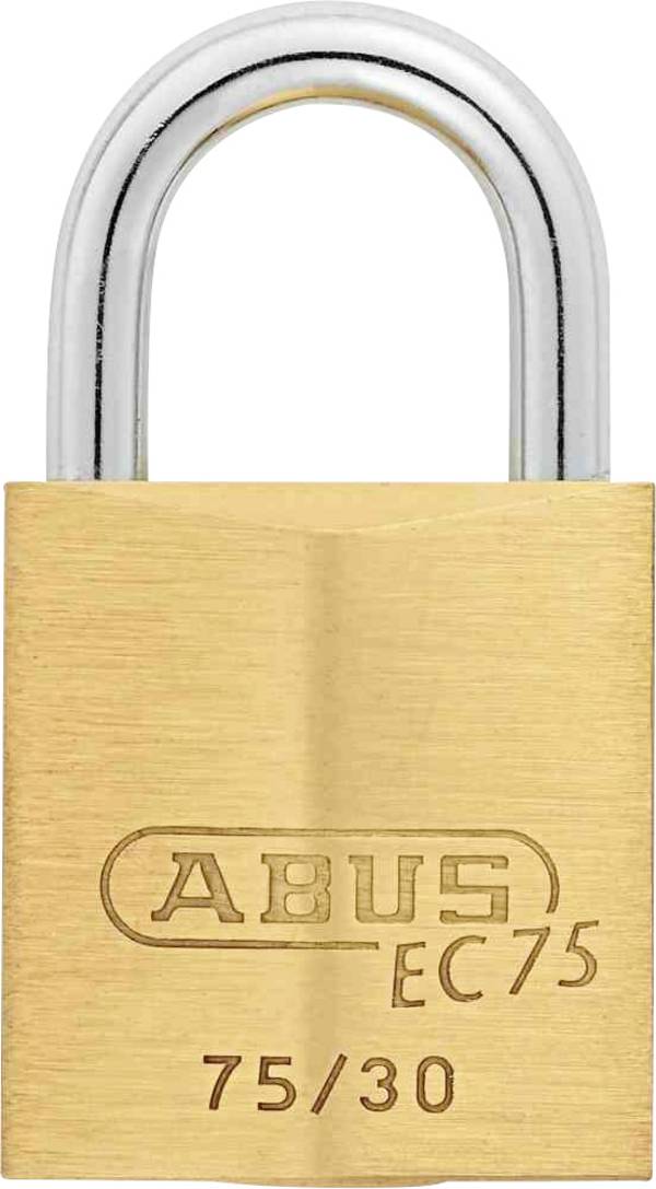 Zylindervorhangschloss 75/30 vs Schlosskörper-B.30mm MS versch.-schl.ABUS