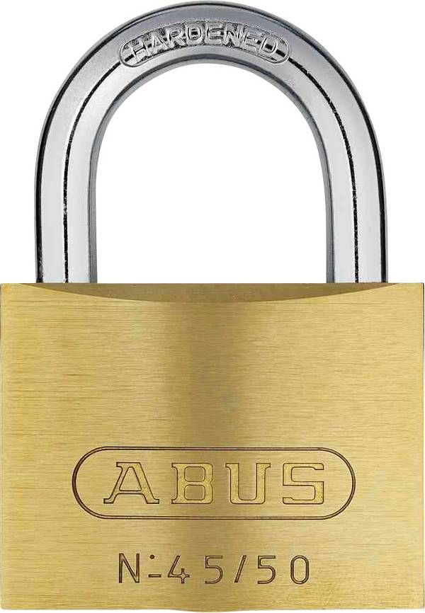 ABUS 80615 Vorhängeschloss 48 mm verschieden schließend Profilzylinder-Vorhangschloss