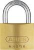 ABUS 80615 Vorhängeschloss 48 mm verschieden schließend Profilzylinder-Vorhangschloss