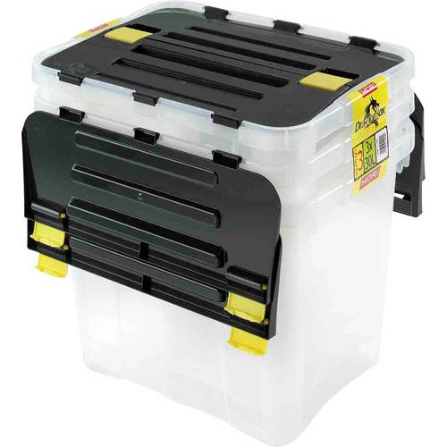 31643 Aufbewahrungsbox (L x B x H) 42 x 31 x 34 cm Transparent 1 St.