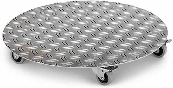 Siena Garden J41406  Transportroller Aluminium rostfrei Traglast (max.): 100 kg