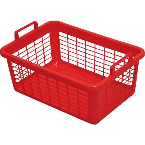 Korb L800xB535xH300mm 85 lPE rot LOCKWEILER