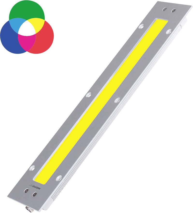 LED2WORK Maschinen-LED-Leuchte TUBELED_40 II integrated_RGB-W EEK: E (A - G) 18 W, 5 W, 18 W 48