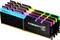 RAM-Modul von G.Skill, Trident Z RGB, mit mehrfarbiger LED-Beleuchtung. Hauptsächlich für Computer-Speichererweiterung.