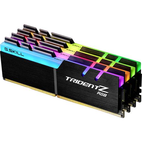 G.Skill Trident Z RGB PC-Arbeitsspeicher Kit DDR4 64 GB 4 x 16 GB Non-ECC 3200 MHz 288pin DIMM CL16-18-18-38 F4-3200C16Q...