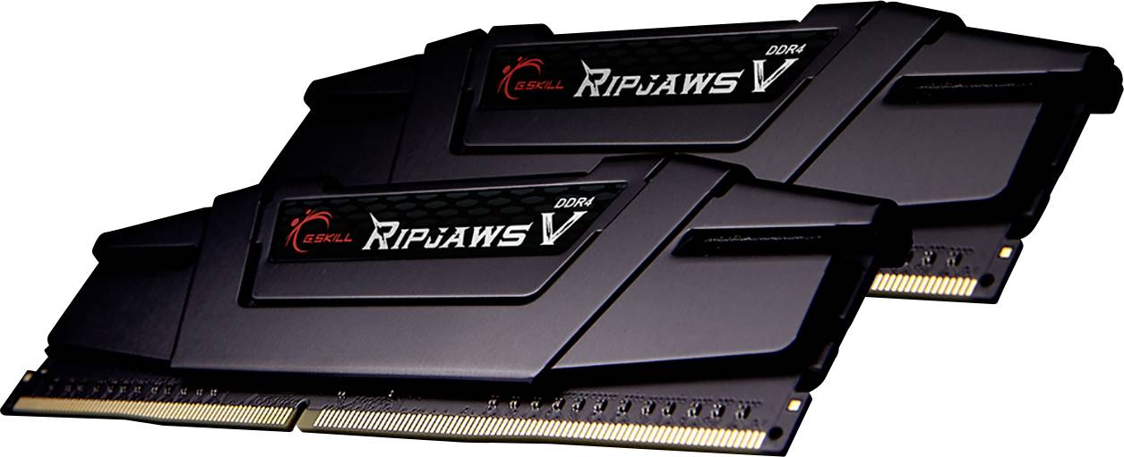 G.Skill Ripjaws V PC-Arbeitsspeicher Kit DDR4 32 GB 2 x 16 GB Non-ECC 3200 MHz 288pin DIMM CL14-14-14-34 F4-3200C14D-32G-1