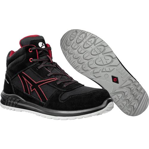 Albatros CLIFTON MID SRC 638700210000038 Sicherheitsstiefel S3 Schuhgröße (EU): 38 Schwarz, Rot 1 Paar