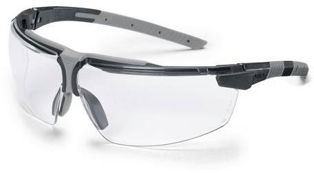 UVEX i-3 9190175 Schutzbrille inkl. UV-Schutz Grau, Schwarz DIN EN 166, DIN EN 170 (9190175)