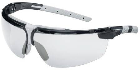 UVEX Schutzbrille 9190 280 i-3 SV HC/AF farblos sw/hellgrau (9190 280)
