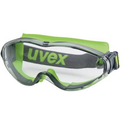 uvex ultrasonic 9302275 Vollsichtbrille inkl. UV-Schutz Grau, Grün EN 166, EN 170 DIN 166, DIN 170