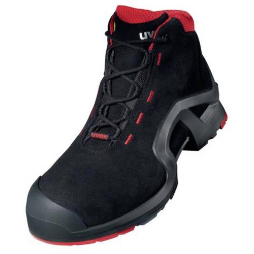 uvex 1 support 8517250 ESD Sicherheitsstiefel S3 Schuhgröße (EU): 50 Rot/Schwarz 1 Paar