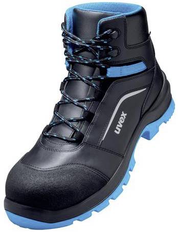 uvex 2 xenova® 9556248 ESD Sicherheitsstiefel S3 Schuhgröße (EU): 48 Blau-Schwarz 1 Paar