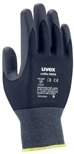 UVEX unilite / unipur 6057306 Polyamid, Nitrilschaum Montagehandschuh Größe (Handschuhe): 6 EN 388 1