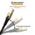 'Oehlbach USB 2.0 Kabel Typ A auf Typ B' mit flexiblem Kabel und Gewebemantel.