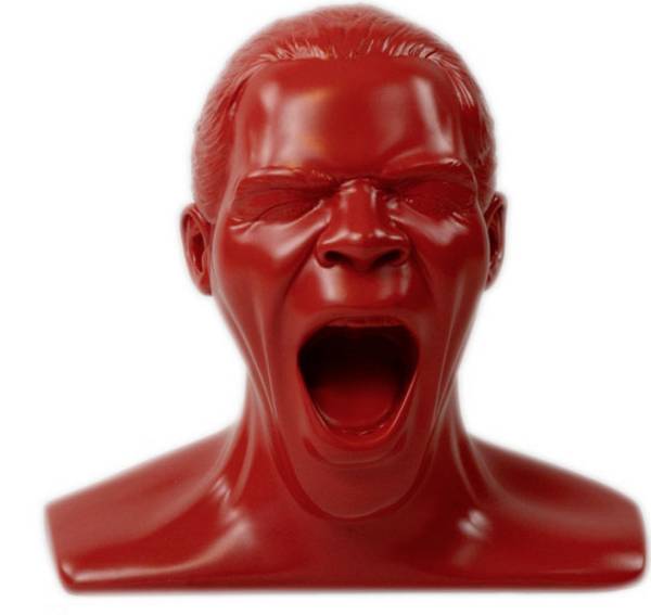 Oehlbach Scream Unlimited Plus Kopfhörerständer Passend für (Kopfhörer):On-Ear-Kopfhörer, Over-Ear-Kopfhörer  Rot