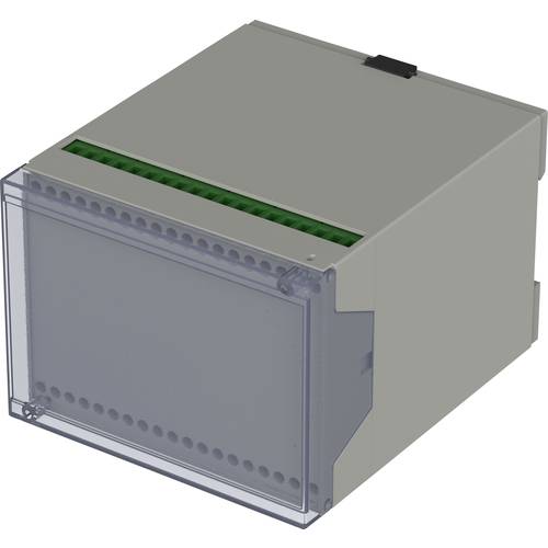 Bopla CN 100 AK-SET Hutschienen-Gehäuse 100 x 75 x 109.5 ABS Lichtgrau (RAL 7035) 1 St.