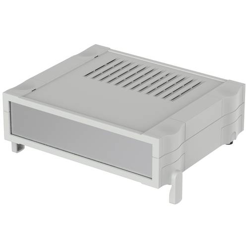 Bopla BO 52009 L BOTEGO mit Zubehör Tisch-Gehäuse (L x B x H) 240.675 x 196.9 x 65.2 mm ABS Lichtgrau (RAL 7035) 1 St.