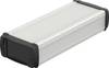Bopla ELPH 840-0200 ECOLINE_SET 83846200.HMT1 Profil-Gehäuse 80 x 200 x 42 Aluminium, ABS Natur, Schwarz (RAL 9005) 1 St.