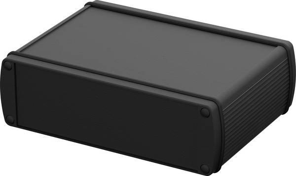 Bopla ABPH 1600-0100 ALUBOS_SET 84166100.HMT1 Profil-Gehäuse 169 x 100 x 52  Aluminium  Schwarz (RAL 9005) 1 St.