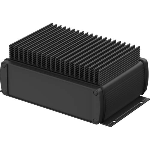Bopla ABPH 1600-0100 KWL ALUBOS_SET 84416100.HMT1 Flansch-Kühlkörper-Gehäuse 140 x 190 x 80 Aluminium Schwarz (RAL 9005)...