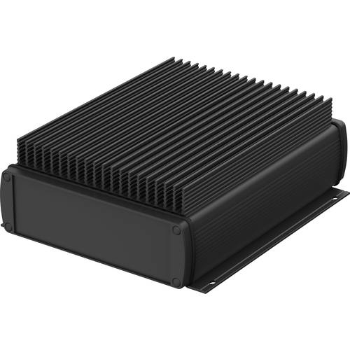 Bopla ABPH 1600-0200 KWL ALUBOS_SET 84416200.HMT1 Flansch-Kühlkörper-Gehäuse 190 x 190 x 80 Aluminium Schwarz (RAL 9005)...