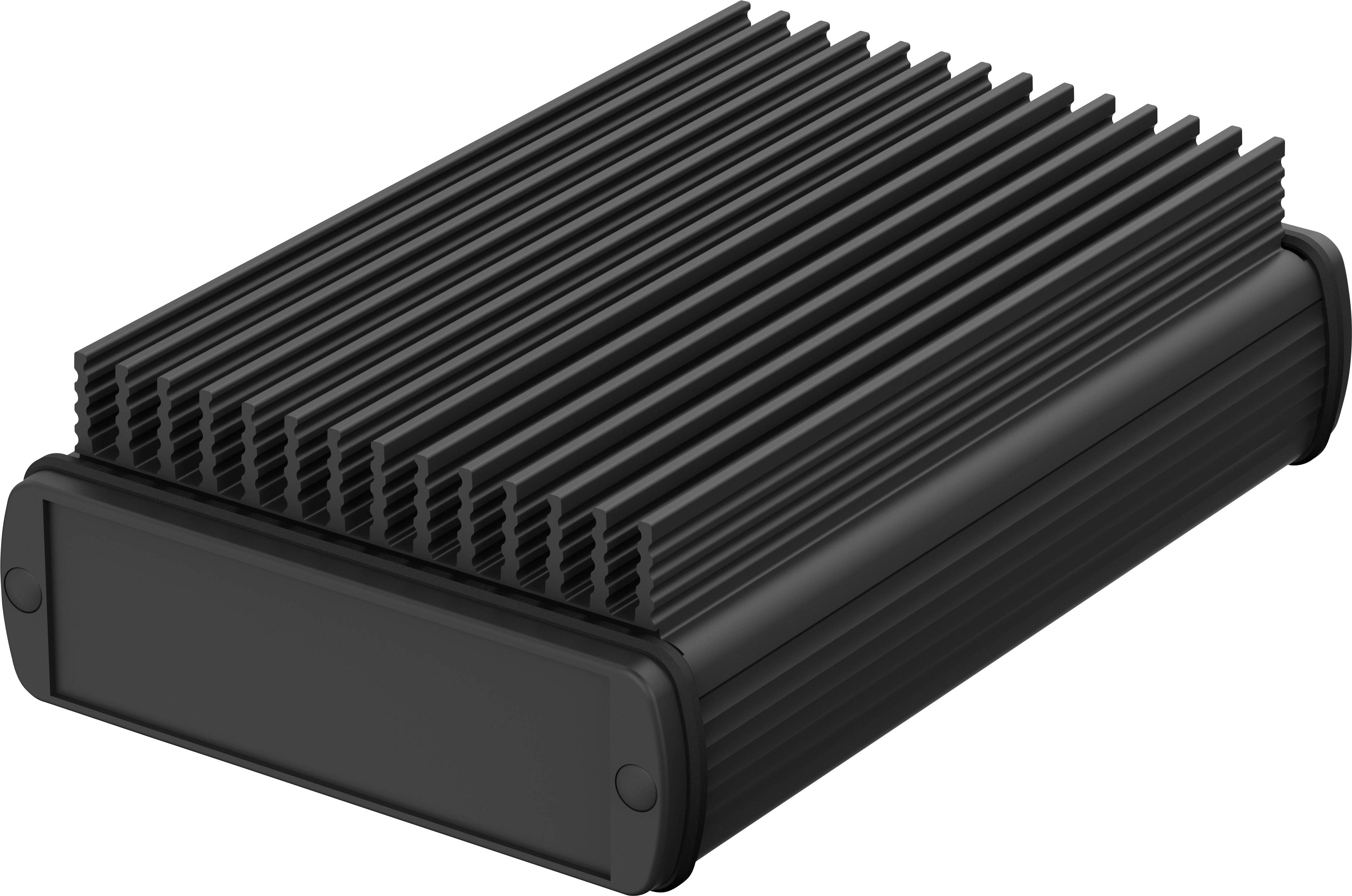 Bopla ABPH 1000-0150 K ALUBOS_SET 84510150.HMT1 Kühlkörper-Gehäuse 150 x 106 x 50 Aluminium Schwarz (RAL 9005) 1 St.