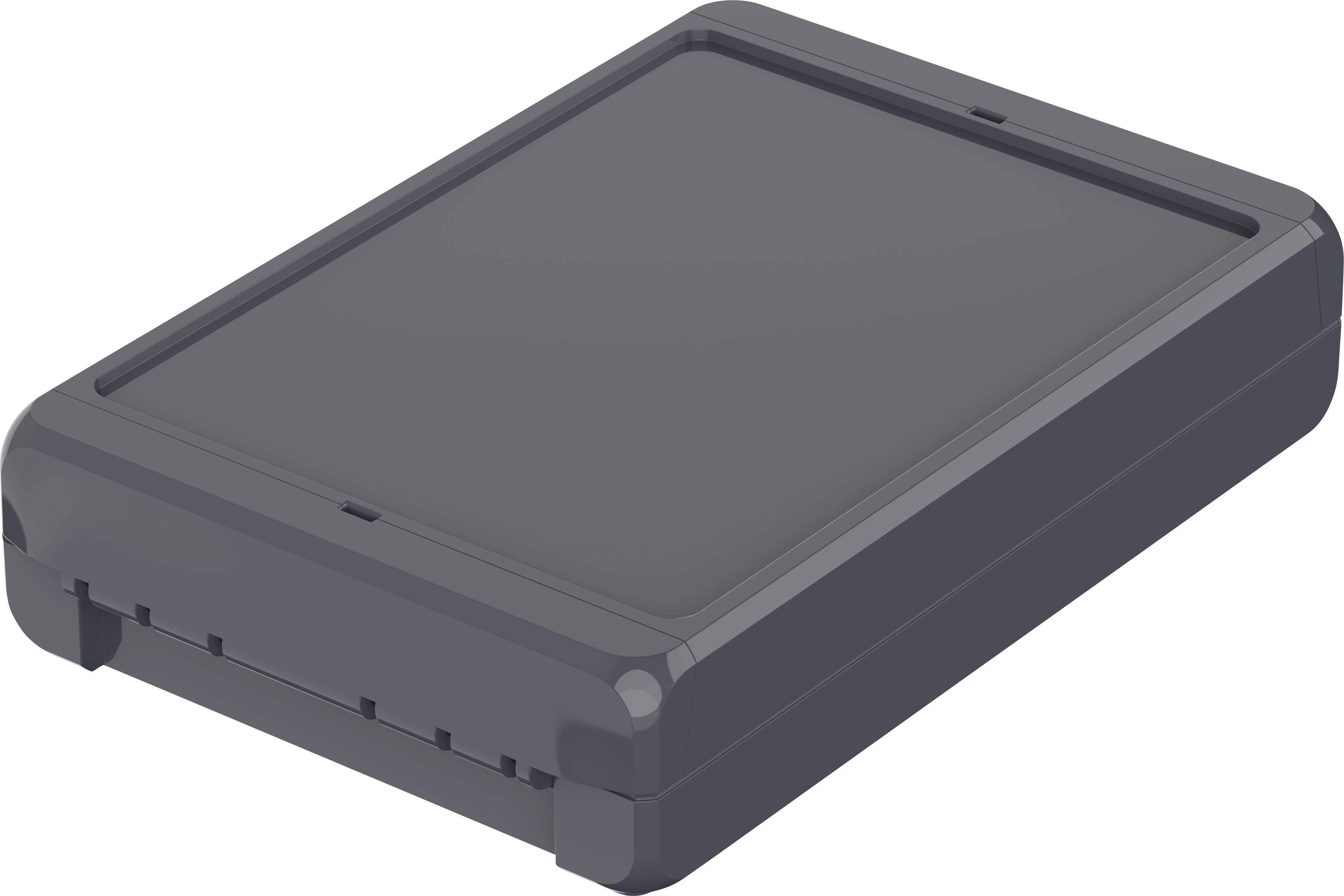 Bopla B 181304 PC-V0-7024 Bocube Gehäuse 96014244 Outdoor-Gehäuse 191 x 125 x 40 Polycarbonat V0 Graphitgrau (RAL 7024) ...