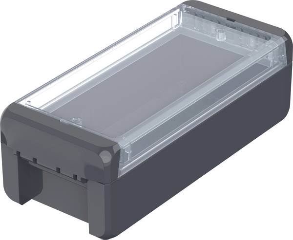 Bopla B 180806 PC-V0-G-7024 Bocube Gehäuse 96024124 Outdoor-Gehäuse 191 x 80 x 60 Polycarbonat V0 Graphitgrau (RAL 7024) 1 St.