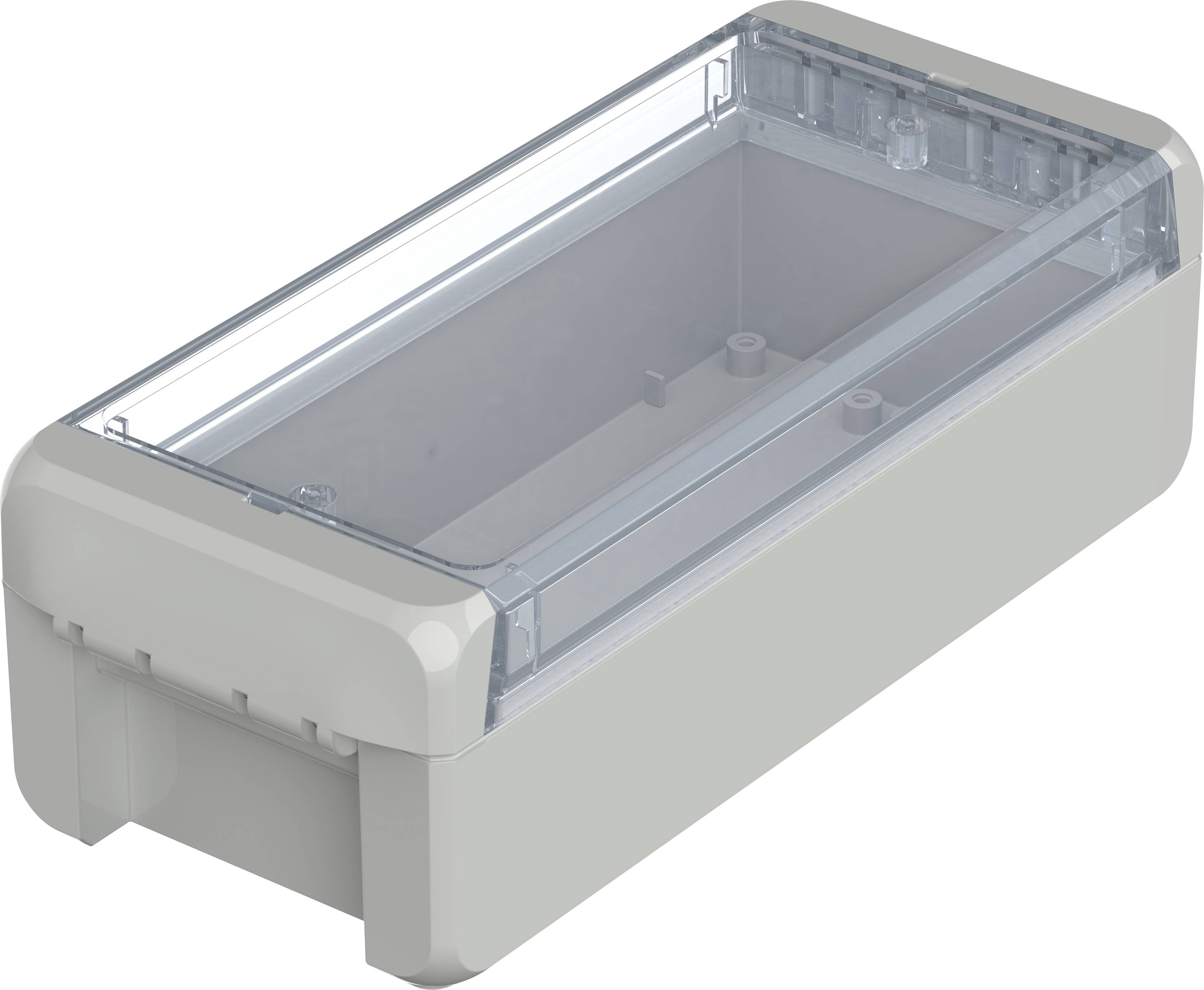 BOPLA B 180806 PC-V0-G-7035 Bocube Gehäuse 96024125 Universal-Gehäuse 191 x 80 x 60 Polycarbona