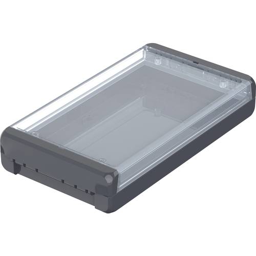 Bopla B 221304 PC-V0-G-7024 Bocube Gehäuse 96025244 Outdoor-Gehäuse 231 x 125 x 40 Polycarbonat V0 Graphitgrau (RAL 7024...